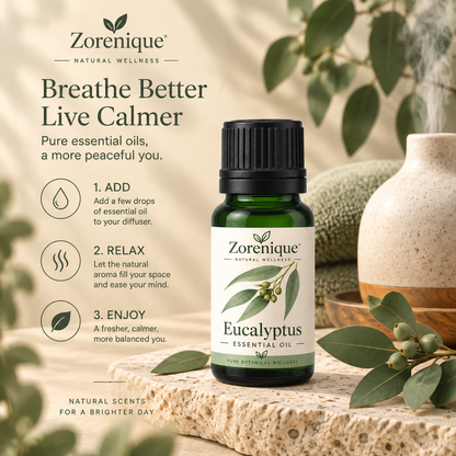 The Zorenique Eucalyptus Essential Oil