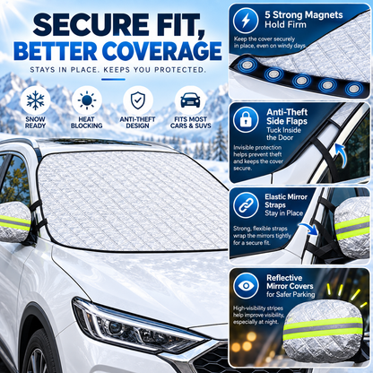 ❄️Universal Premium Windshield   Snow Cover Sunshade